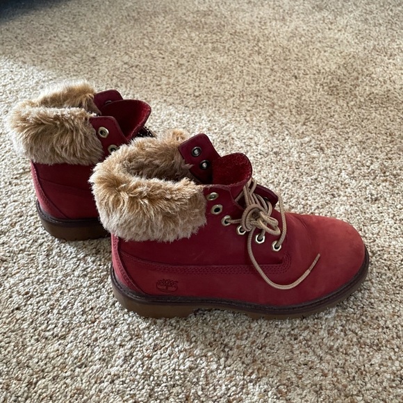 Timberland Premium 6in Boot Bur Size 3 - Picture 1 of 10